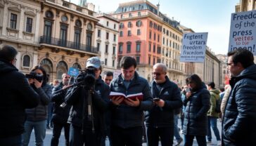 aumento della violenza contro i giornalisti in italia episodi recenti e impatti sulla liberta di stampa 1760695335