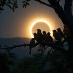 comportamento degli uccelli durante leclissi totale di sole cosa aspettarsi e perche e importante 1760437721