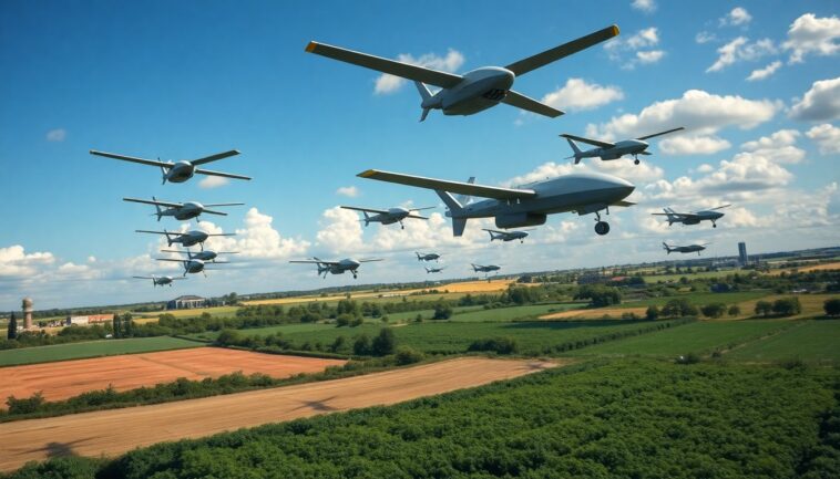 costruzione di un muro di droni in europa per potenziare la sicurezza aerea 1759903925