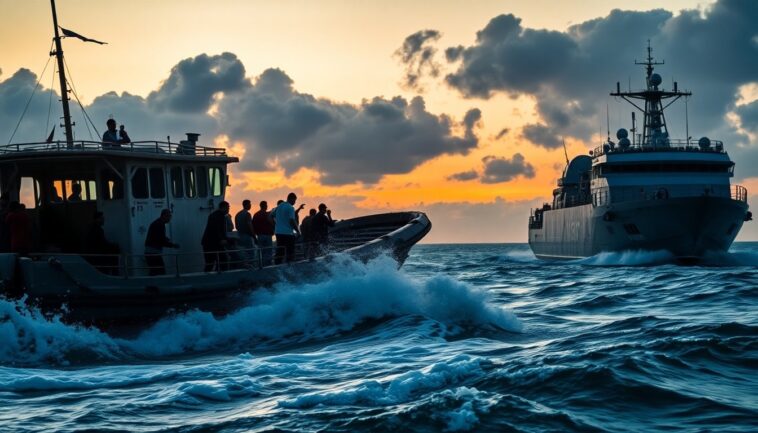 israele intercetta la global sumud flotilla operazione contro il trasporto di aiuti umanitari python 1759369782