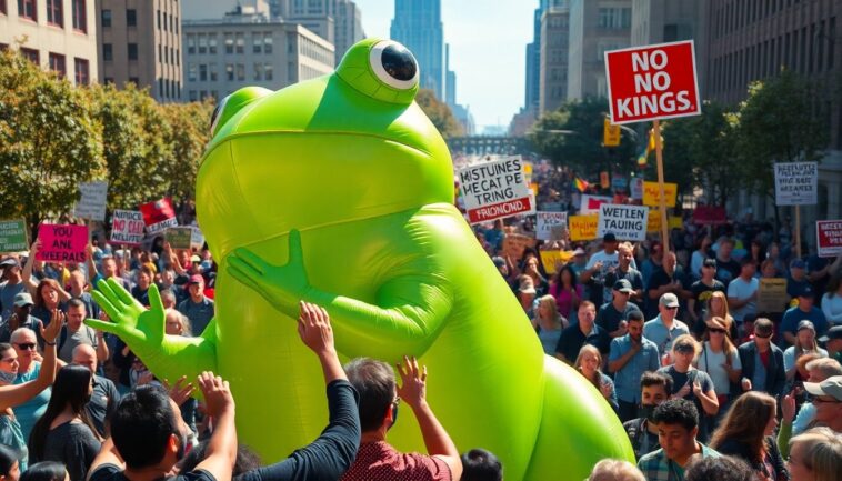 rane gonfiabili il simbolo di protesta contro trump negli stati uniti 1761190995