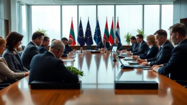 accordo ue obiettivo di ridurre le emissioni di co2 del 90 entro il 2040 1762428179