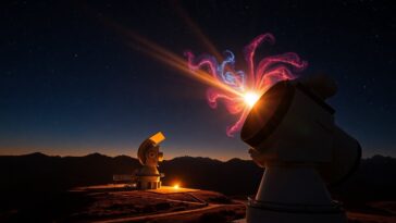 il vlt svela la geometria di una supernova nella sua fase iniziale 1763684878