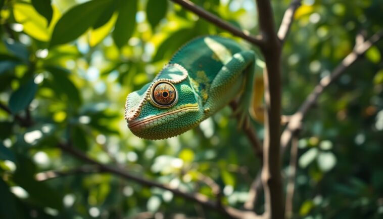 svela il segreto degli occhi indipendenti del camaleonte curiosita e funzionamento 1762860404