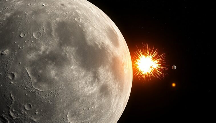 un meteorite impatta sulla luna il fenomeno osservato in video 1762290314