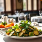 scopri la ricetta imperdibile delle zucchine e foglie marinate di marco ciccotelli 1765528622