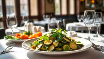 scopri la ricetta imperdibile delle zucchine e foglie marinate di marco ciccotelli 1765528622