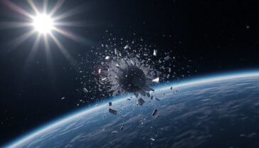 disintegrazione del satellite spia olymp 1 in orbita geostazionaria 1769831818