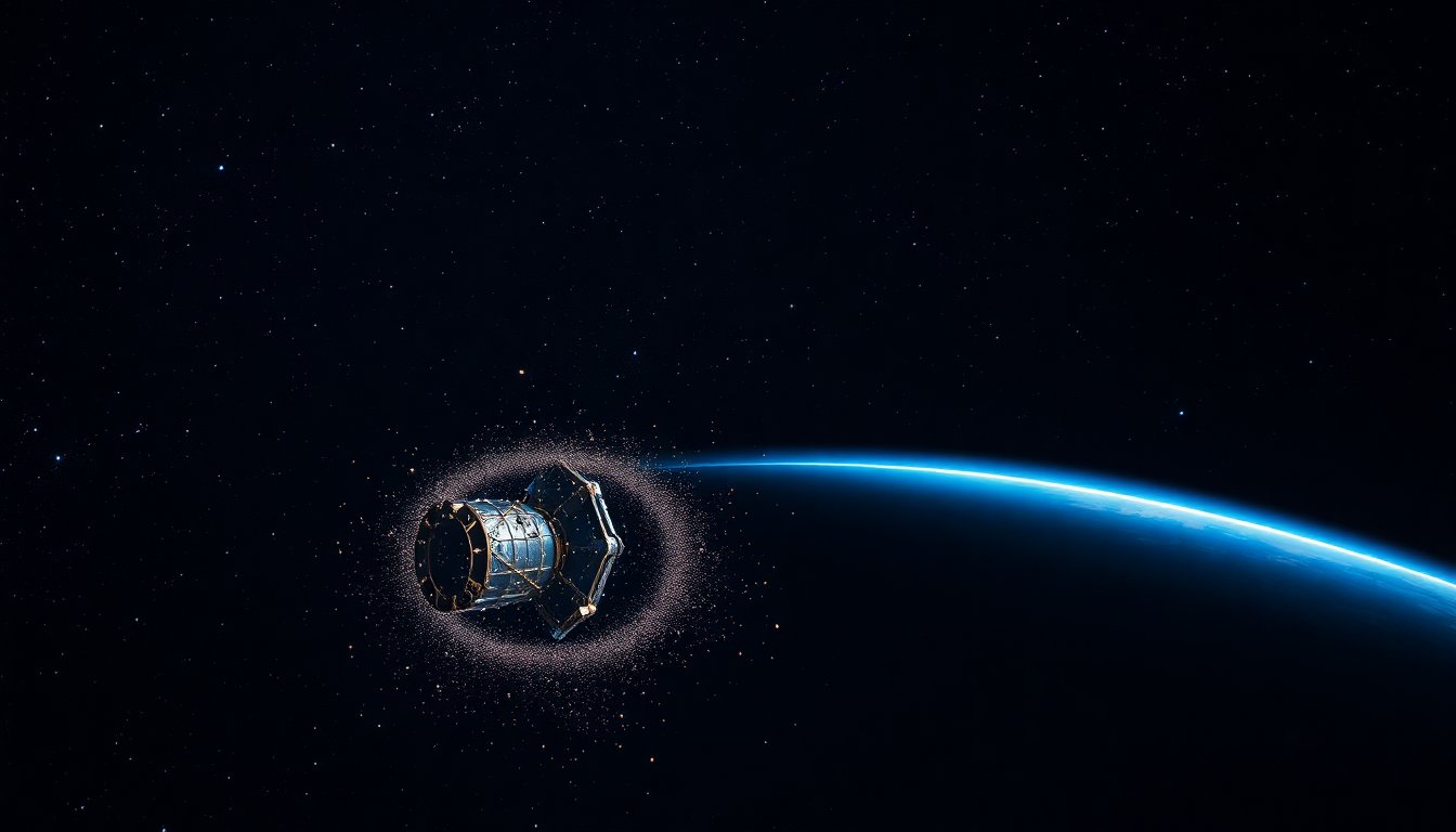 Disintegrazione del satellite spia russo Olymp-1: un evento nell’orbita cimitero