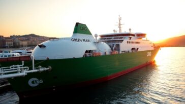 green pearl la nave innovativa per gnl che rivoluziona il servizio a genova 1769748654