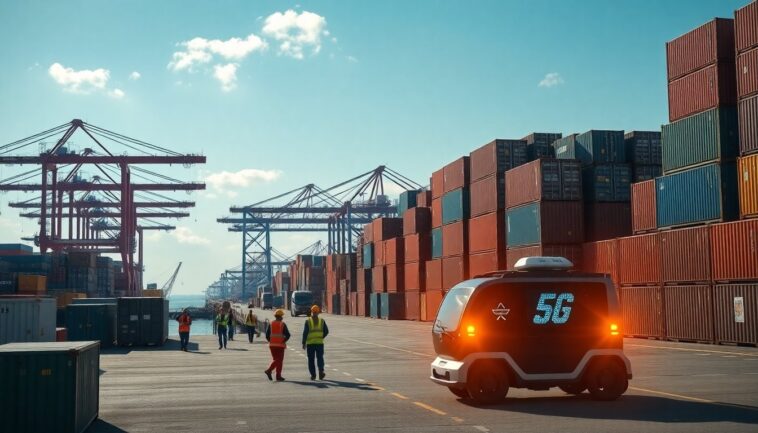 hutchison ports lancia una rete 5g per rivoluzionare linnovazione digitale nel settore portuale 1768114751