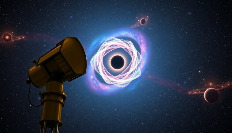 il james webb svela limmagine del buco nero nella galassia del compasso 1768627245