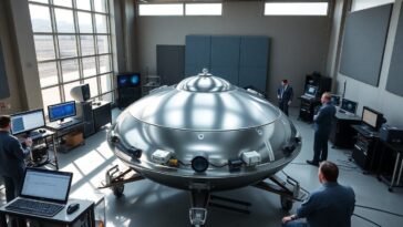 il lander lunare blue origin conquista un nuovo traguardo test acustico da 138 db 1768589824