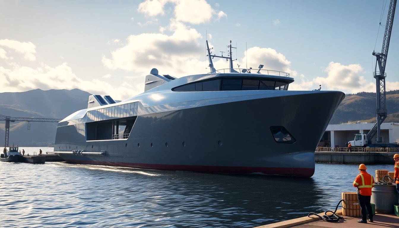 Incat Tasmania: Inaugurazione e Collaudo della Nave Elettrica Hull 096