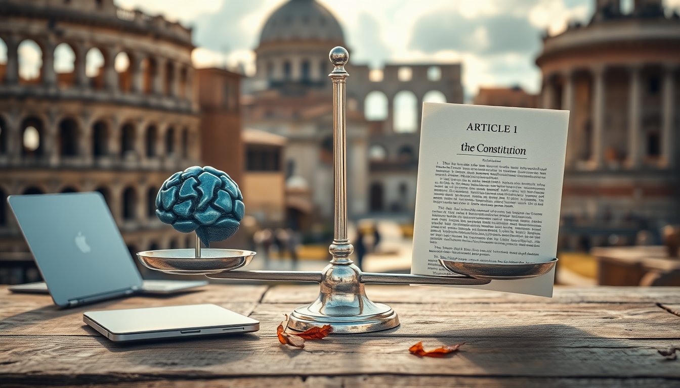 Intelligenza Artificiale e Costituzione Italiana: Il Conflitto sulla Sovranità Popolare nel XXI Secolo