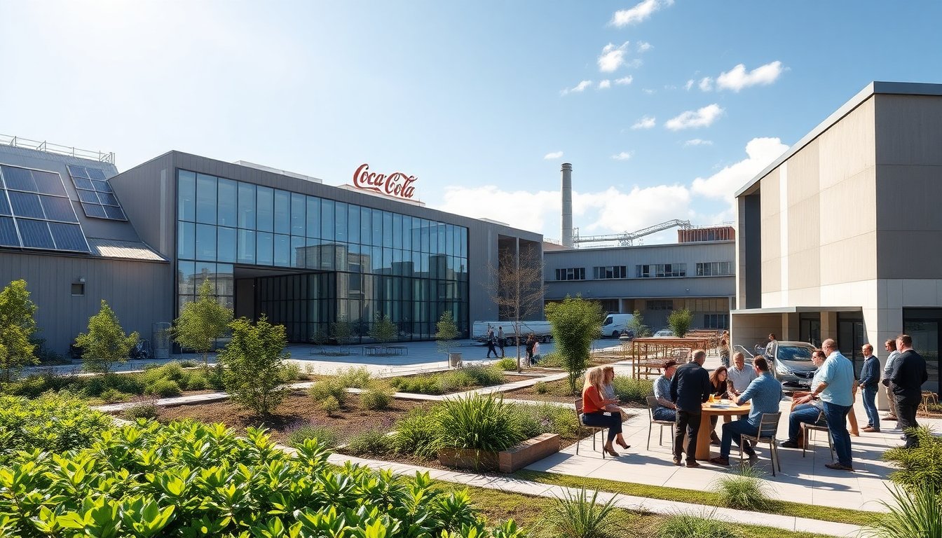 La Rivoluzione del Centro Innovativo: Trasformazione dello Stabilimento Coca-Cola di Gaglianico
