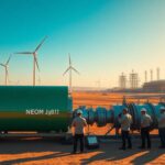 neom sviluppi straordinari nella costruzione dellimpianto di idrogeno verde 1768638303