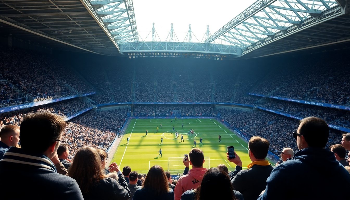 Ottimizzazione della rete mobile di Chelsea per un’esperienza di match senza pari