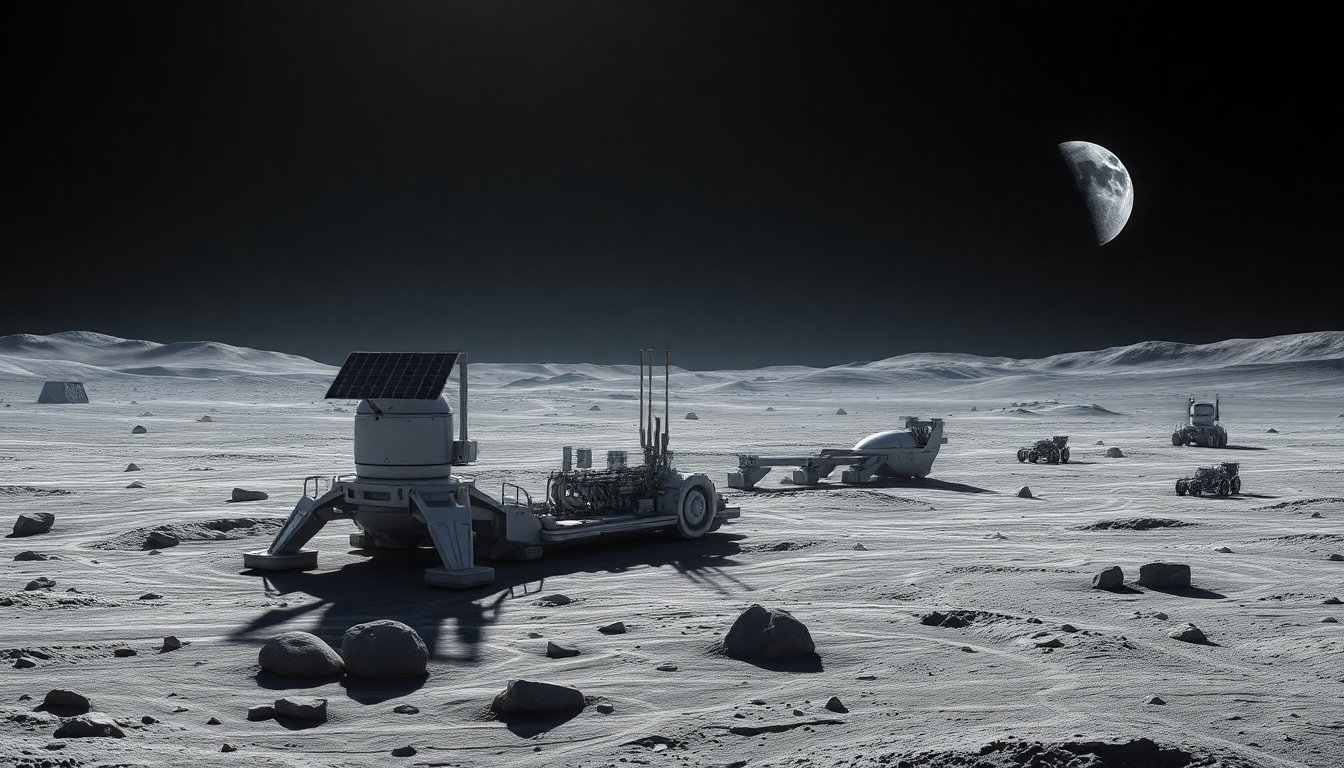 Progetto della Nasa per un reattore nucleare lunare entro il 2030