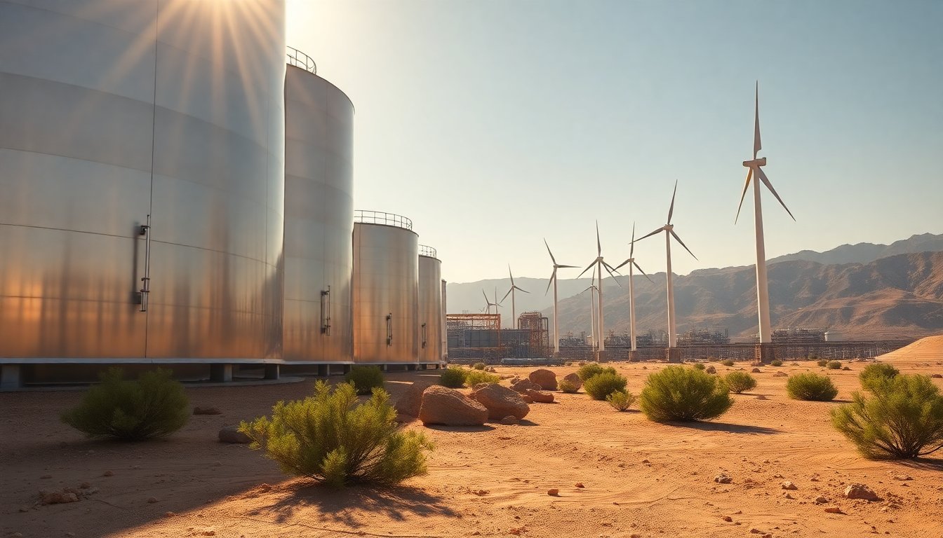 Progetto Yanbu: Innovazione Sostenibile nell’Ammoniaca Verde in Arabia Saudita