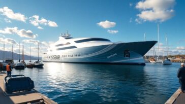 revolutionary electric ship test by incat tasmania il futuro del trasporto marittimo 1768886799