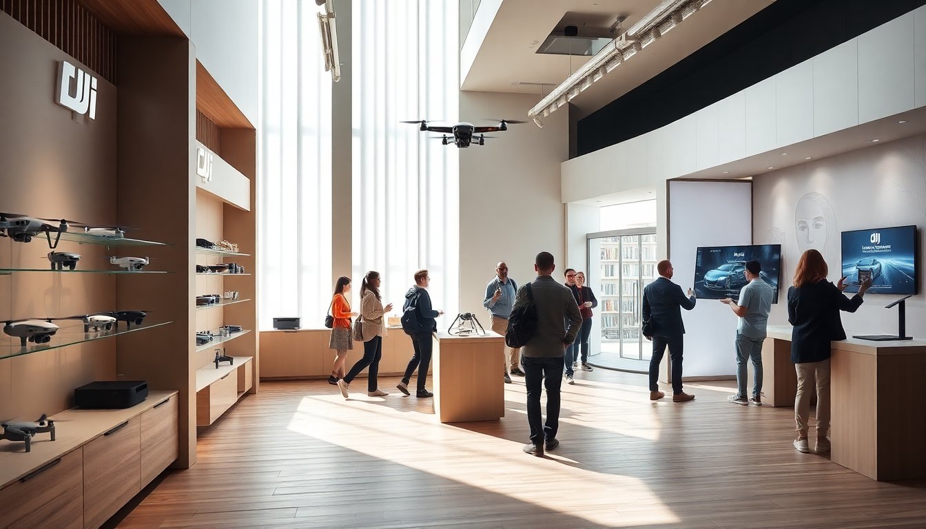 Rinnovo del DJI Store di Milano: Esplora il Nuovo Ecosistema Tecnologico e le Ultime Novità