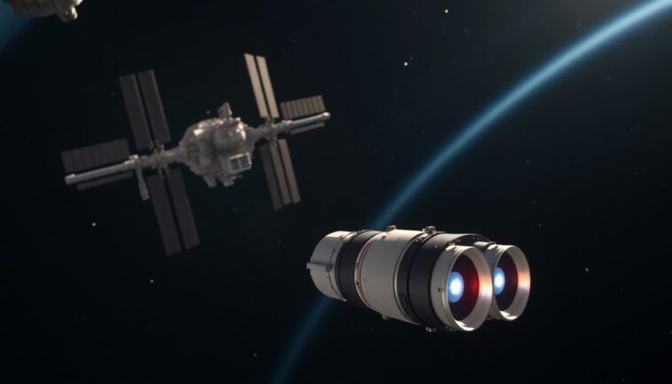 spacex dragon crs 33 manovra di elevazione della stazione spaziale internazionale 1767306651