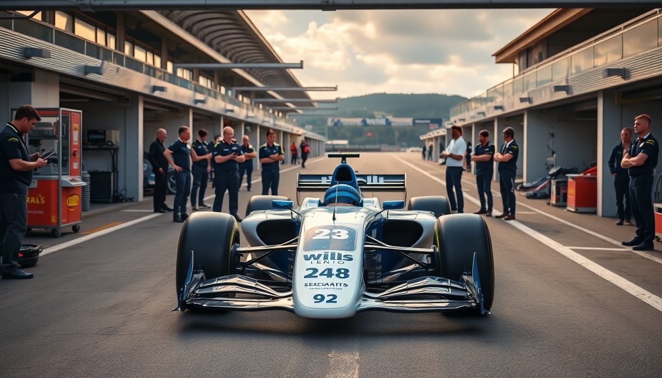 Williams assente ai test di Barcellona per mancanza di omologazione