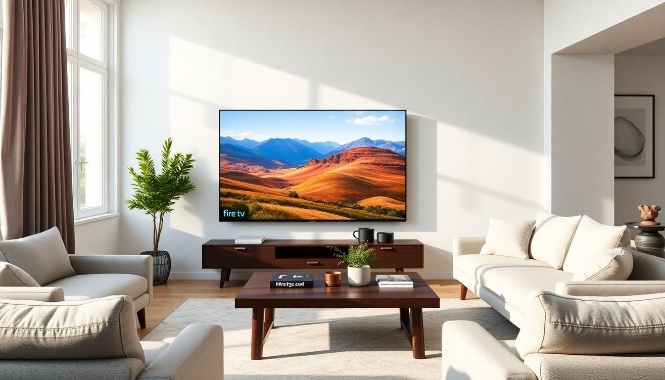 Amazon lancia la nuova collezione di smart TV Fire TV in Italia
