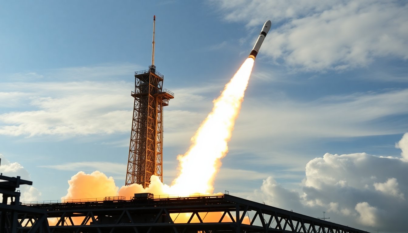 ariane 64: il razzo europeo più potente porta in orbita 32 satelliti amazon leo