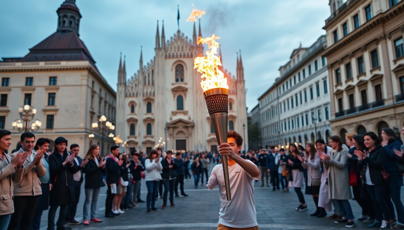 CIAL: Tedofore nel Viaggio della Fiamma Olimpica di Milano Cortina 2026