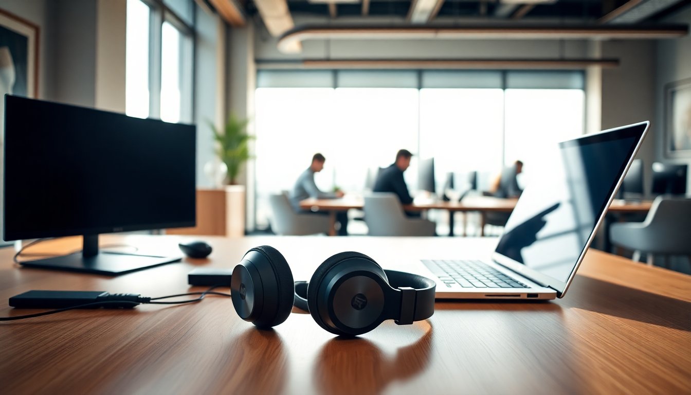 HP lancia cuffie e soluzioni video innovative per il lavoro ibrido