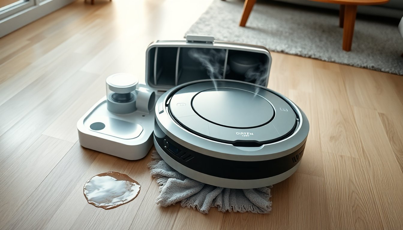 Offerta Dreame Aqua10 Roller: robot con 30.000 Pa, autopulizia a 100 °C e stazione multifunzione