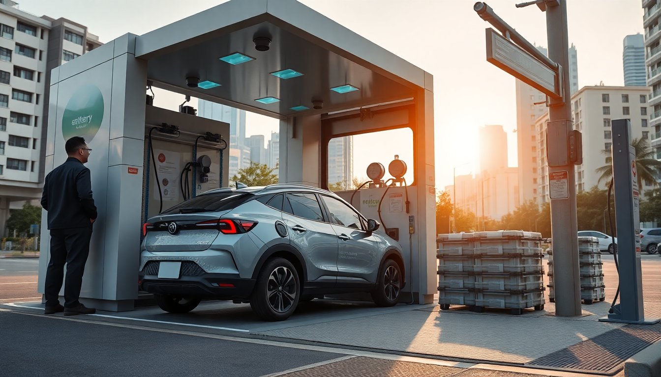 Record di scambi batteria NIO: perché la tecnologia sta cambiando i viaggi in Cina