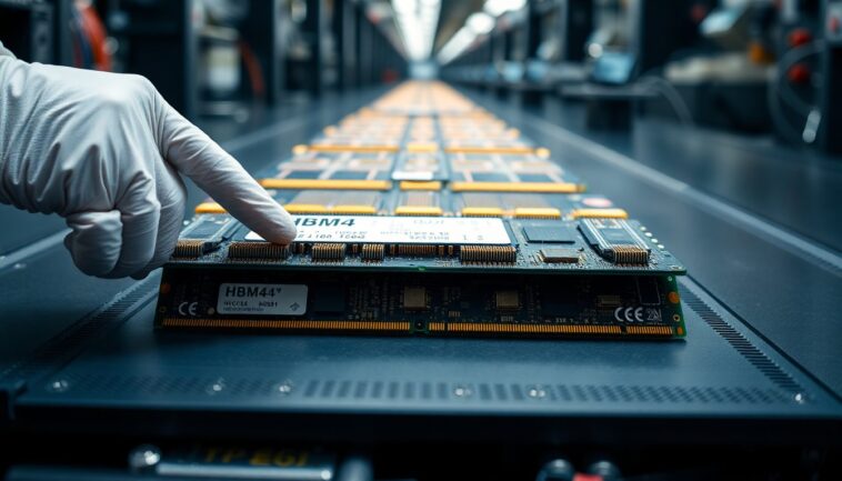 samsung lancia la produzione di hbm4 e testa lpddr6x con clienti chiave 1771170521
