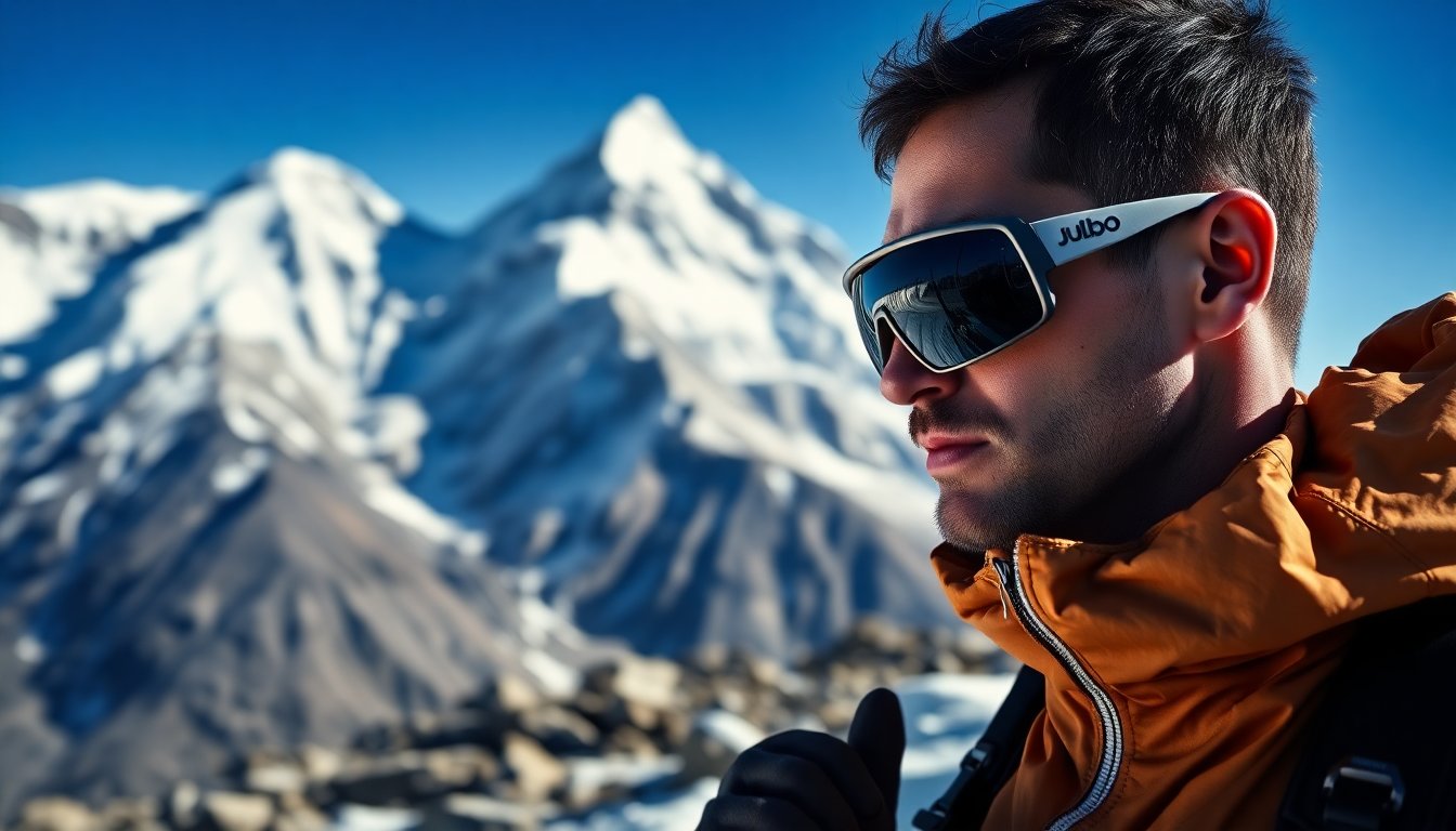 Scopri gli occhiali da sole Julbo Edge Cover: L’accessorio indispensabile per alpinisti