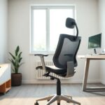 sedia ergonomica adattiva con supporto lombare intelligente e poggiatesta 1771028342