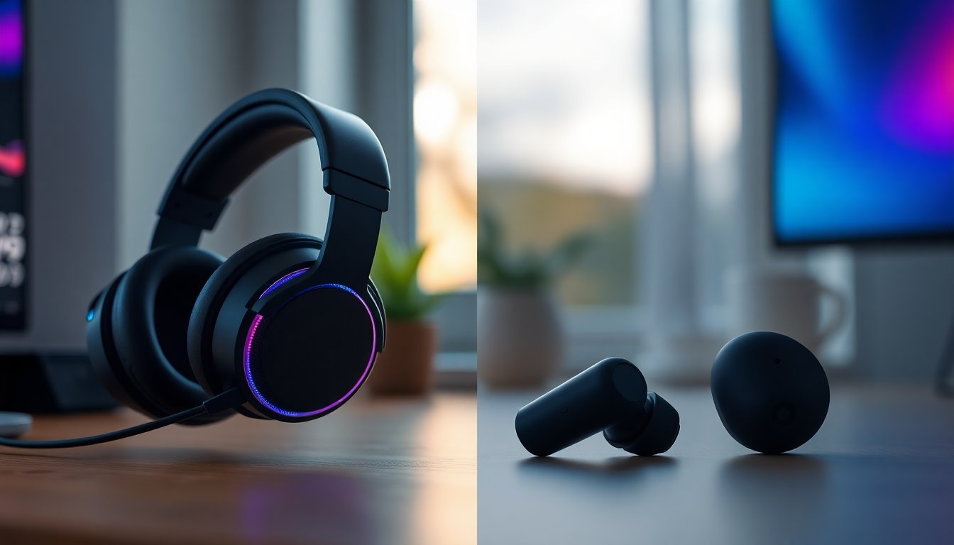 Come scegliere cuffie gaming e auricolari true wireless per qualità e comfort