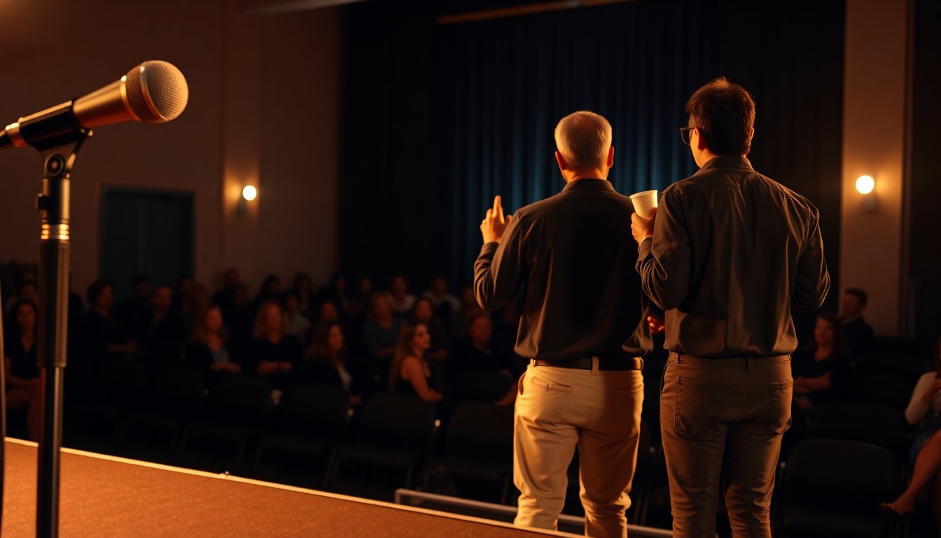 Dietro le battute: come i comici trasformano il palco e lo schermo