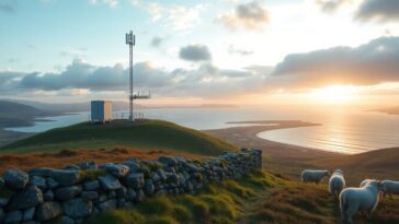 islay ottiene copertura 4g completa grazie al mast pubblico del shared rural network 1773489118