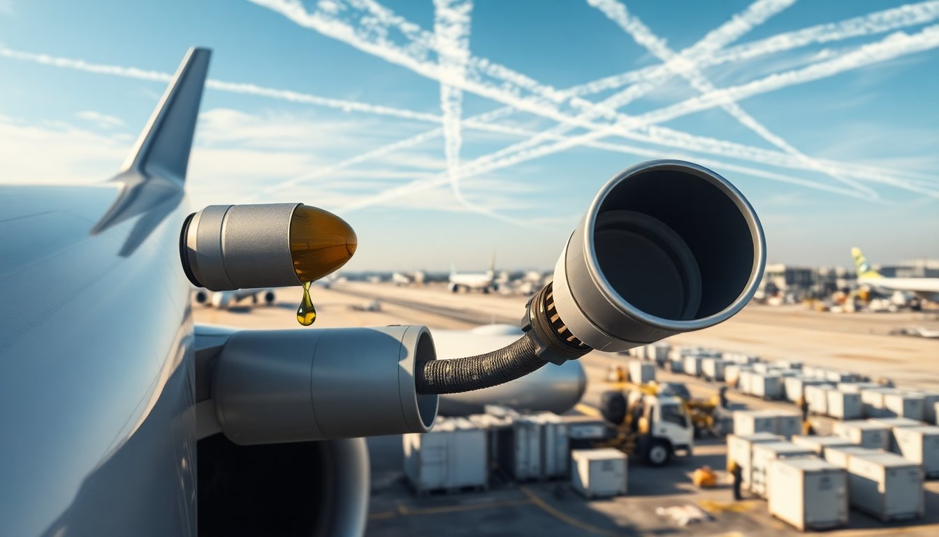 Limiti dei carburanti sostenibili e la necessità di ridurre il traffico aereo