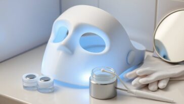 maschera led shark cryoglow fototerapia e criotech per il viso a casa 1772970740