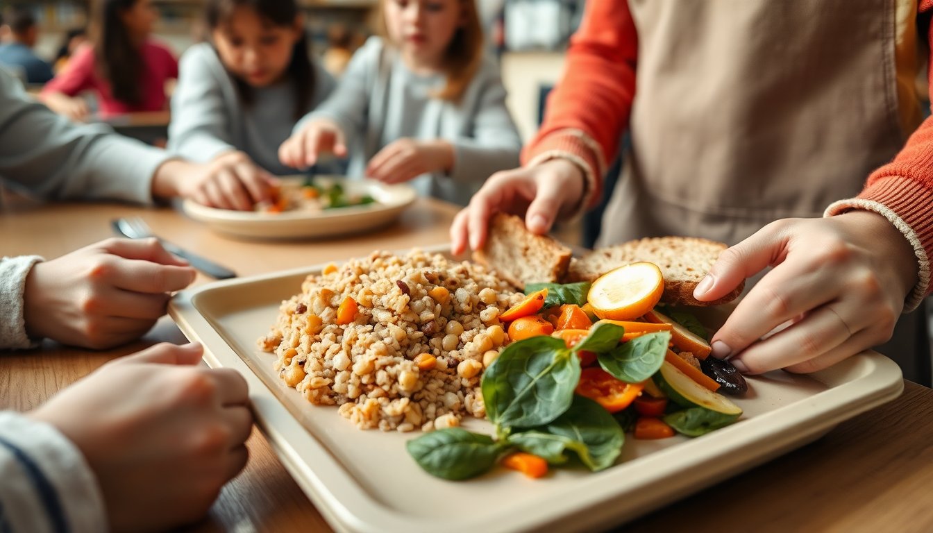 Menu vegetale nelle mense scolastiche di Rimini: educazione, salute e sostenibilità a scuola