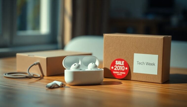 AirPods 4 in offerta: prezzo minimo storico su Amazon durante la Tech Week
