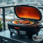 Barbecue senza fumo: come funziona Cozytime Lumo a infrarossi con AI
