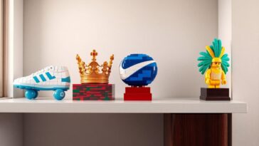Collezione Lego Editions: Messi, Ronaldo, Mbappé e Vini Jr. in mattoncini