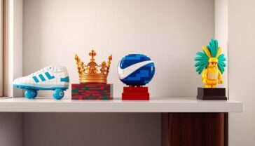 Collezione Lego Editions: Messi, Ronaldo, Mbappé e Vini Jr. in mattoncini