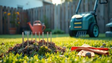 Come scegliere l'arieggiatore elettrico giusto per il prato