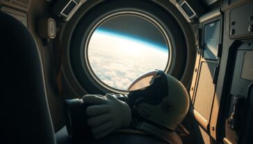 Foto di Artemis II: la Terra vista dalla capsula Orion