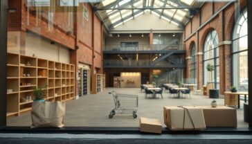 Green Pea di Torino passa dal commercio ai servizi: spazi riconvertiti per banche e customer care